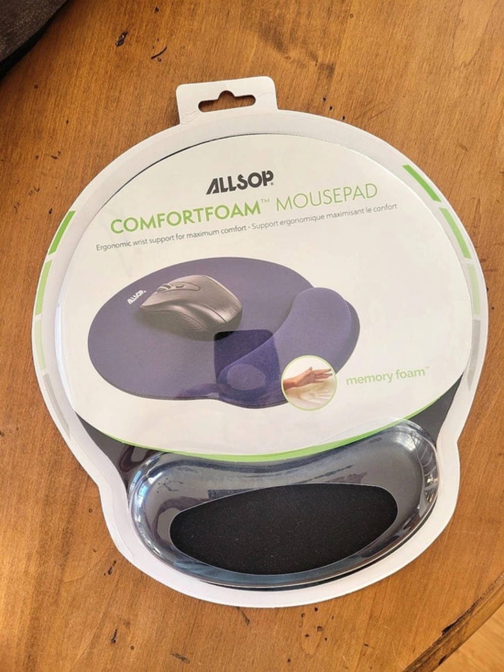 Allsop ComfortFoam Mousepad Memory Foam Mousepad NWT